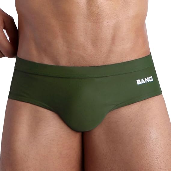 Bang Men's Swimwear - Swim Brief - Premium Swimsuit w/Removable Pouch