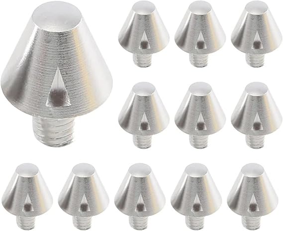 Football Boot Studs 30 PCS M6 Football Shoe SG Spikes - Replacement Studs(13.00MM)