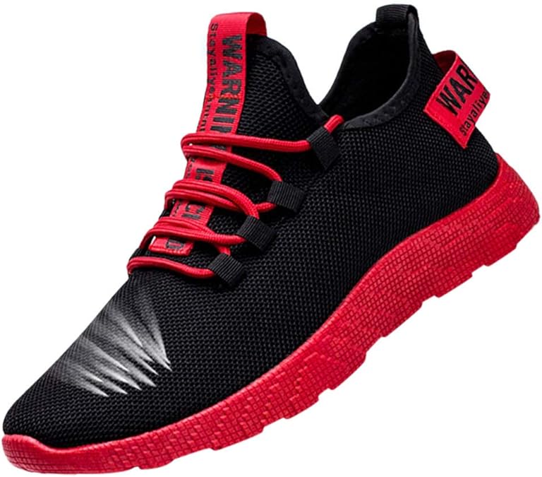 Men's Slip on Walking Shoes Casual Dressy Memory Foam Breathable Fashion High Top Sneakers Lace Up Non Slip Indoor Outdoor Sports Work Shoes for Men
