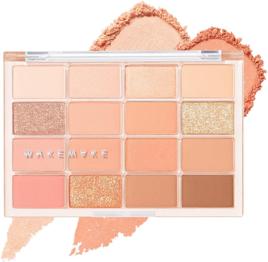 WAKEMAKE Soft Blurring Eye Palette 07 Soda Coral Bluring