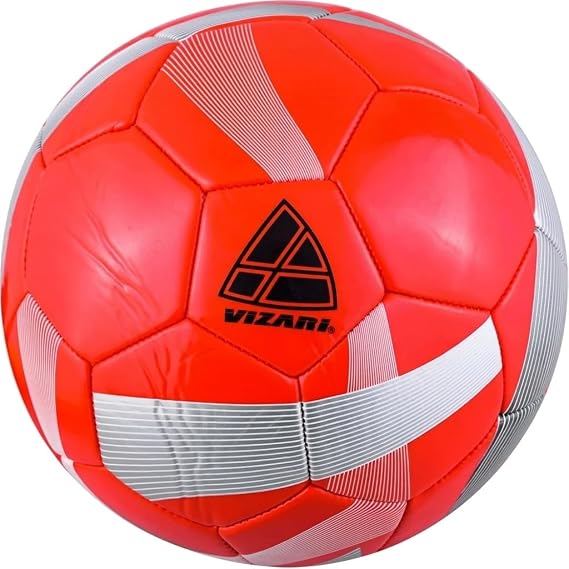 Vizari Hydra Soccer Ball for Boys | Eye-Catching Outdoor Soccer Ball with Unique Graphics | Durable TPU Casing & Reinforced Rubber Bladder for Maximum Air Retention (Pack of 1, 6 & 12)