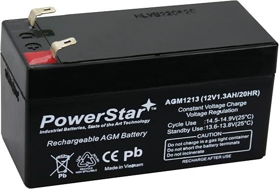 PowerStar UT1213 Computer Battery, Compatible with Mercedes Benz ML E CL CLS 000000004039 N000000004039