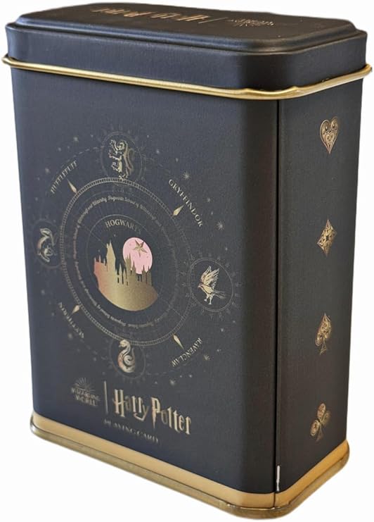 Space Harry Potter Hogwarts Oyun Kartı Metal Kutulu