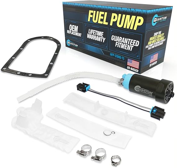 QFS Fuel Pump Rebuild Kit with Tank Seal for Harley Dyna 2004-2017 | OE Replacement for 61016-04B, 61016-04A, 75218-04B | Backed For Life | Complete Tank Module Overhaul Kit