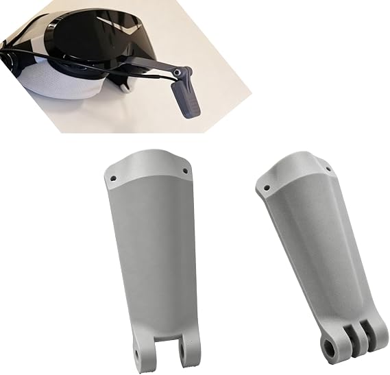 Facial Tracker Mount Bracket Compatible with Pimax Dream Air Compatible with Vive Babble Face Tracking Module, Matte Gray VR Adapter Holder Complete Hardware Kit