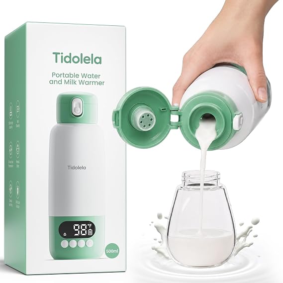 Portable Bottle Warmer 17oz, White