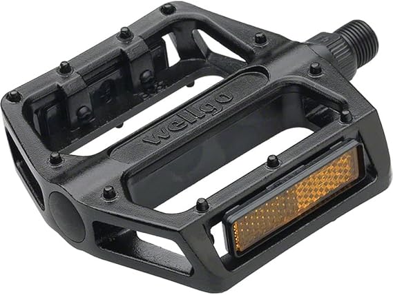 Wellgo B087 BMX Pedals 1/2 Black | bike-pedals