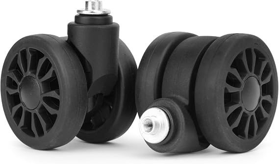 2 Pcs Suitcase Wheels Replacement 55mm Luggage Wheels, LN-3