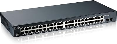 Zyxel 48-Port Gigabit Ethernet Switch | Smart-Managed | Rackmount [GS1900-48]