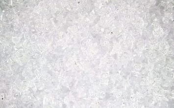 The Beadery - 10mm Sunburst Beads, Crystal - 900 Pieces - 952V006