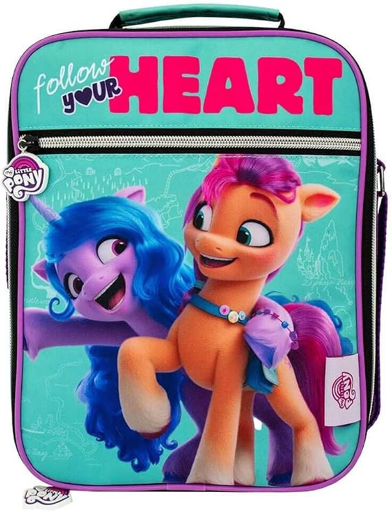 My Little Pony Insulated Lunch Bag - Twin Compartment with Izzy Moonbow and Sunny Starscout