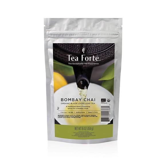 Tea Forte Bombay Chai Loose Leaf Tea Bag