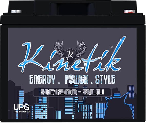 HC1200-BLU 12V 1200 Watt Battery for Planet Audio BB1200.4 Big Bang 3