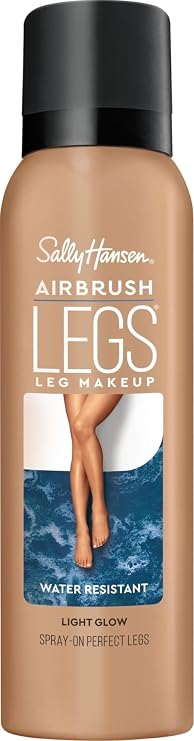 Sally Hansen Airbrush Legs, Leg Spray-On Makeup, Light Glow, Easy Application, Flawless Looking Legs, Water Resistant, Transfer Proof