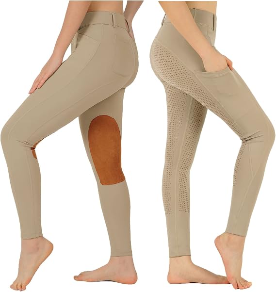 beroy Kids Horse Riding Pants Full-seat/Knee Patch (Size XXL)