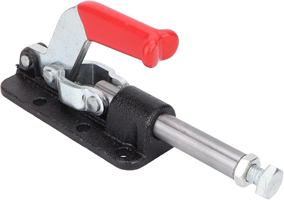 ZJchao Push Pull Toggle Clamp, 30607M or 36330M Toggle Clamp Stable Clamping Force Quick Fixing Fixture Push Pull Adjustable Toggle Clamp for Heavy Duty Welding Equipment Installation