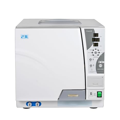 23L Sterilizer Automated Class B Pre-Vacuum Autoclave with Printer & Fast Drying Function YY-23L