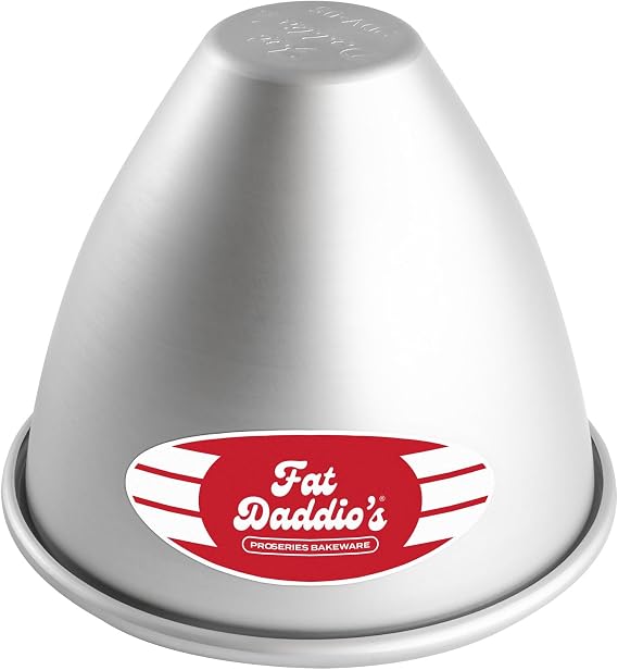 Fat Daddio's PDV-05 Dolly Varden Doll Cake Pan, 5.25 x 4.5 Inch, Silver
