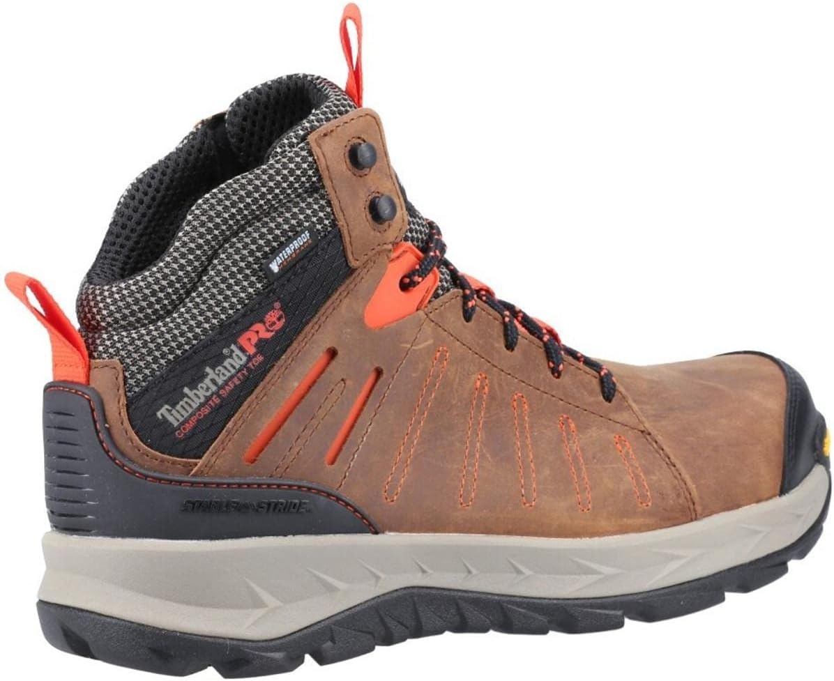 Timberland Pro Mens TrailWind Ankle Boot, Brown, 11