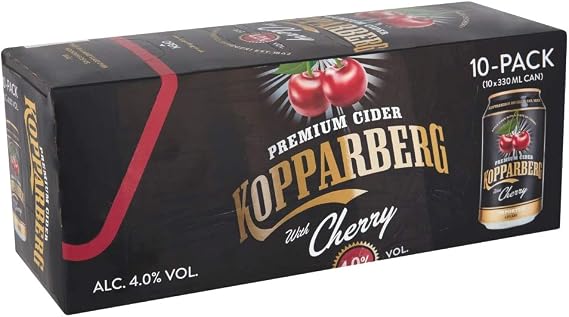 Kopparberg Premium Cider with Cherry - 10 x 330ml