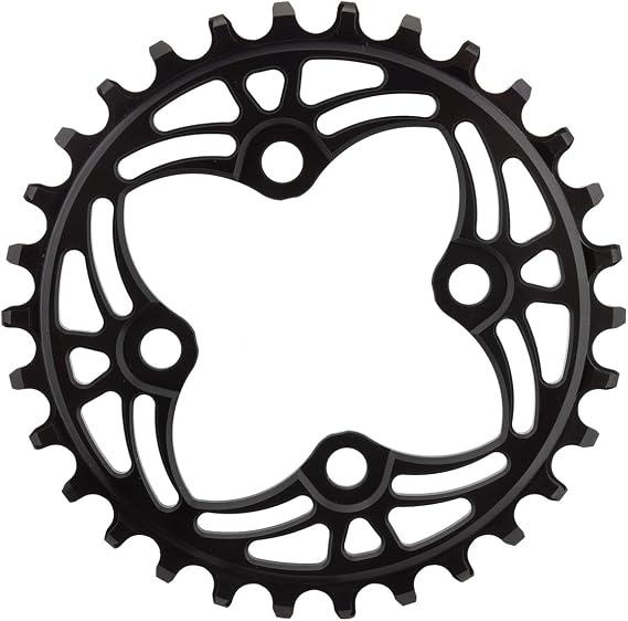 absoluteBLACK 104Bcd Narrow/Wide Chainring Black, 30T 64Bcd