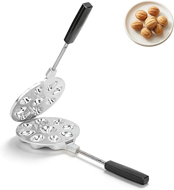 Walnut Cookie Molds Maker, 9 Nuts Walnut Cookie Maker Oreshki Molds Maker Oreshki Cookie Molds Walnut Cookie Form Oreshki Maker Oreshnitsa Maker for Home