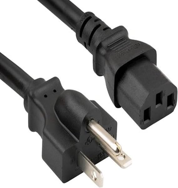 SANOXY Cables and Adapters; 6ft 14 AWG 15A 250V Power Cord (NEMA 6-20P to IEC 320 C13)