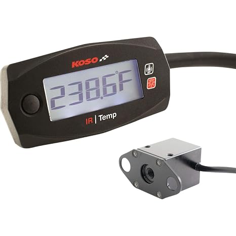 Koso Mini 4 IFR Tire Temperature Meter with Sensor