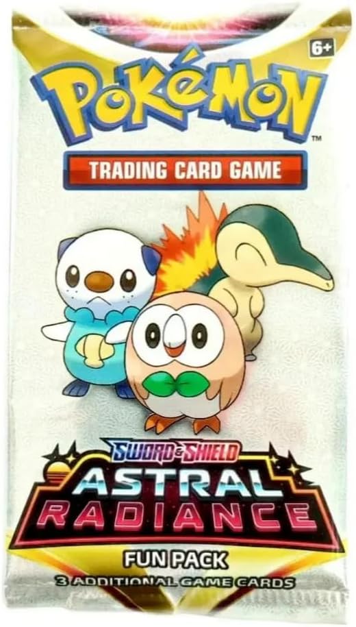 Pokemon: Silver Tempest, Astral Radiance, and Lost Origins Fun Pack (3-Pack) Bundle