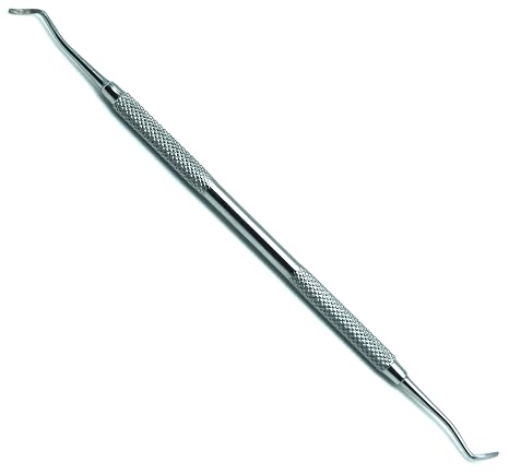 Dental Excavators 65/66, Spoons 1mm Double Ended Restorative Stainless Steel 3 Pieces Instruments
