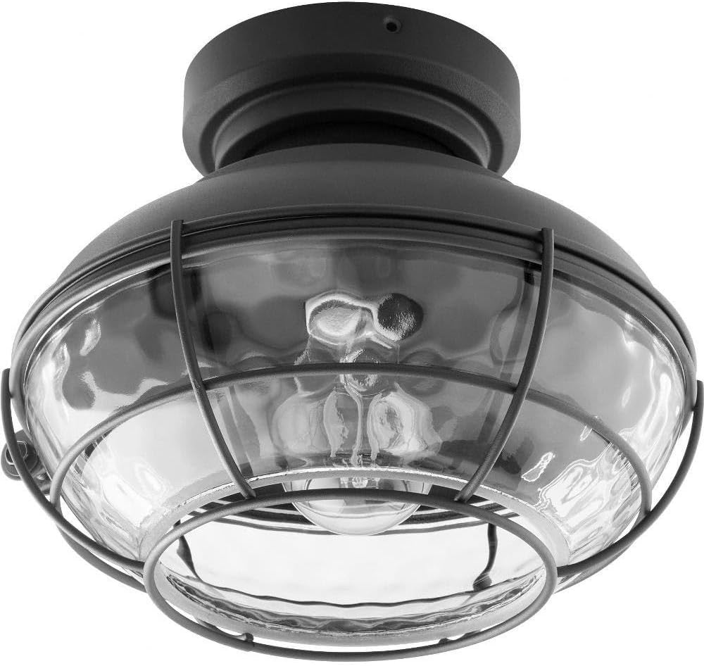 Quorum 1974-69 Restoration LED Fan Light Kit from Windmill Collection in BronzeDark Finish