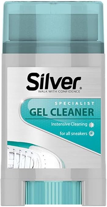 Silver Sneaker Cleaning Gel Leather And Sneaker Stain Remover Renewer 50 ml