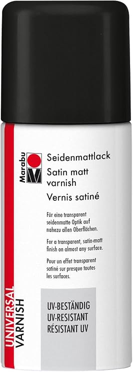 Marabu 23111006858 Silk Matt Varnish Best UV Protection, 150 ml