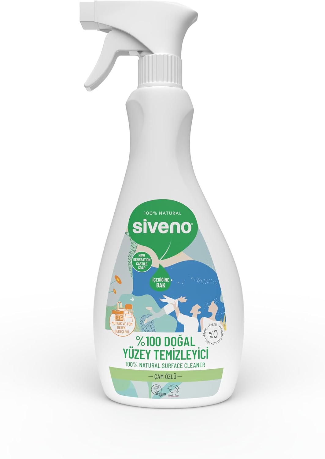 Siveno 500 ml Natural Surface Cleaner