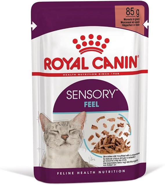 Royal Canin Sensory Feel Gravy 85 Grx12 Adet Kedi Konservesi