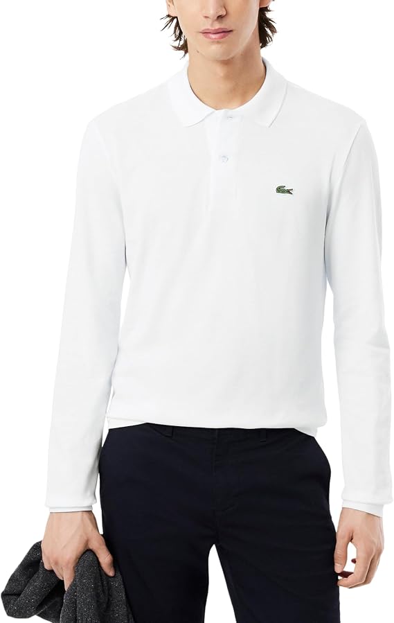 Lacoste Men's L1312 Long-Sleeve Polo Shirt