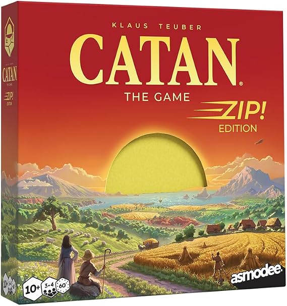CATAN Zip Travel Board Game