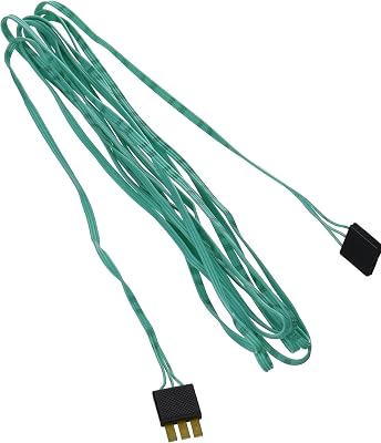 Bachmann Trains 10 REMOTE SWITCH EXTENSION WIRE - GREEN 1card
