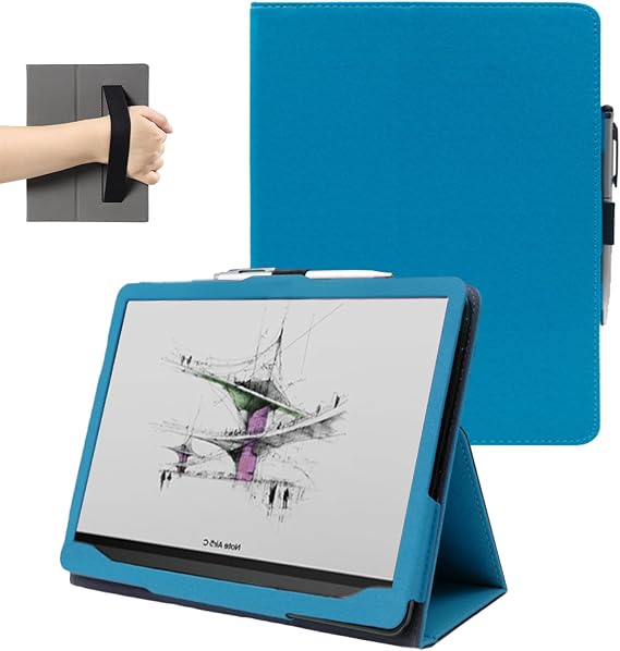 10.3インチケース Onyx Boox Note Air 5 C/4 C タブレット用ライトブルー