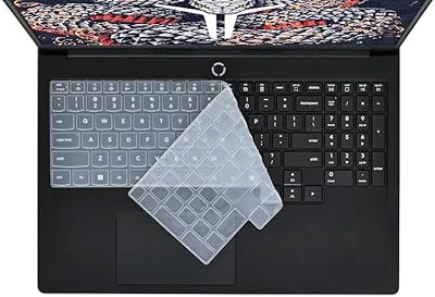 Keyboard Skin Compatible for Lenovo Legion 5 5i 5p 5pi 7 7i Gen 9876 15.6 16 17.3, Legion Pro 5 5i 7 7i 16 Gen 9876, Legion Slim 5 5i 7 7i 15.6 16 Gen 98, LQQ 15.6 16 Gen 98