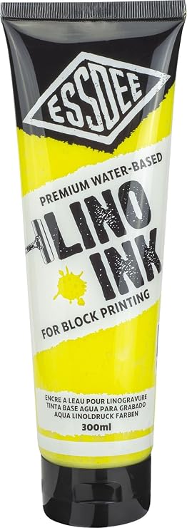 Essdee Block Printing Ink Fluorescent Yellow