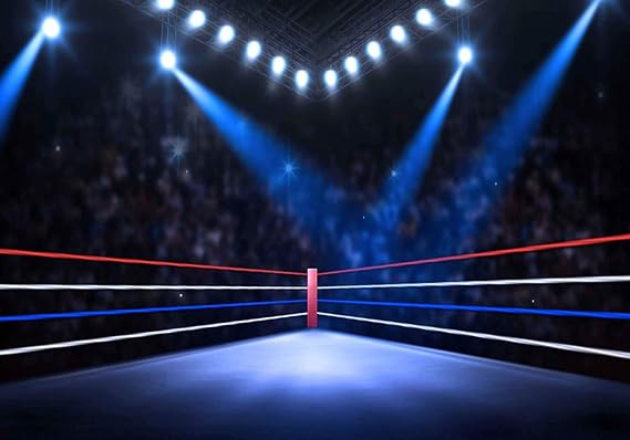Backdrop 10x7ft Boxing Match Background Sports Competitive Theme Party Seamless Vinyl Photo Studio Props Backdrop LSME975