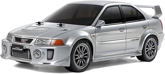 TAMIYA 1/10 RC Mitsubishi Lancer Evolution V TT-02 TAM58713A Cars Elec Kit 1/10 On-Road