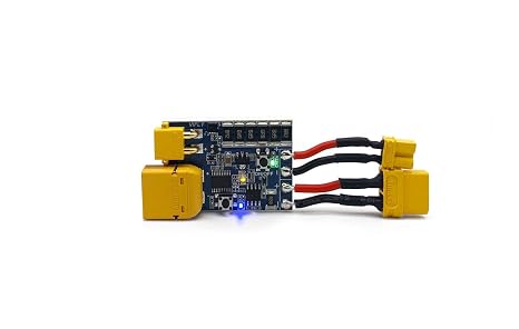 VIFLY ShortSaver V2 Smart Smoke Stopper Electronic Fuse to Detect and Prevent Short-Circuit and Overload, Power Switch for Receiver Binding XT30 XT60 Available