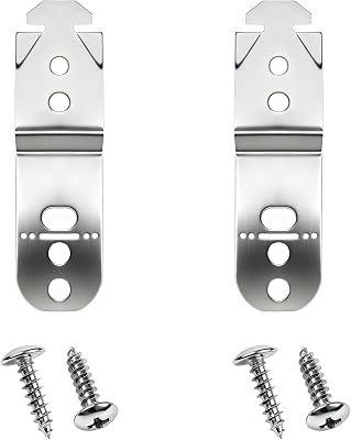 2 Pcs 00619985 Dishwasher Mounting Bracket for Bosch Replacement Part Numbers Likes 619985, Ap4538351, 00628371, 628371, 1567804, 605007, 00605007, Ah3478789, Ea3478789, Ps3478789, Ps8728568, etc