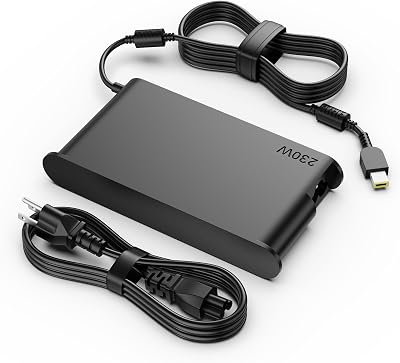 Replacement For Legion Charger,230W 170W Slim Tip AC Adapter Compatible with Lenovo Legion 5 5i Slim 5 Gen 10 9 ThinkPad P73 P72 P71 P70 P53 P52 P51 P1 Y520 Y740 Y730 Y900 Y910 Y920 Y7000P ADL230NLC3A