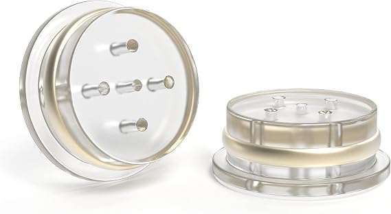Eargasm Smaller Ears Earplug Filters - Transparent Noise Reduction Filters for Ear-Plugs - Hearing Protection in Loud Environments, Concerts, Festivals, Clubs, Live Shows, Sporting Events