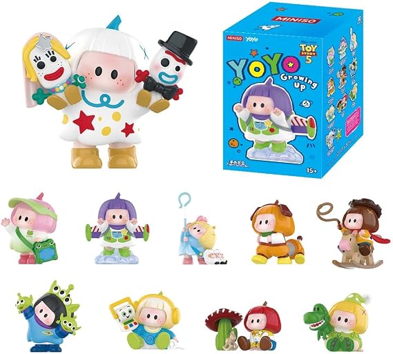 MINISO YOYO Toy Story 5 Blind Box Growing Up Collectible Figure