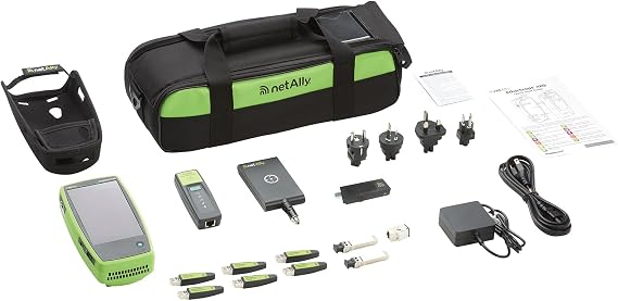 NetAlly EtherScope nXG 300 Ethernet Network Tester & Wi-Fi 6 & 7 Diagnostics Tool Kit