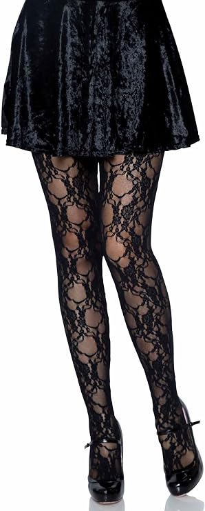Leg Avenue Women's Spandex Dual Plaid Fishnet Tights
